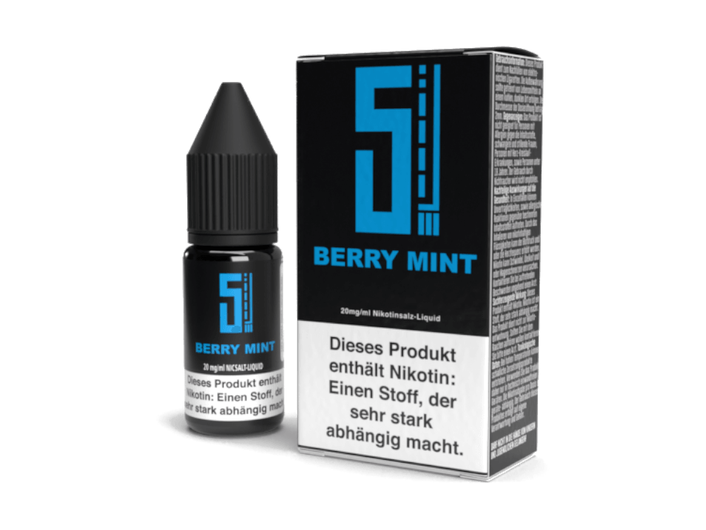 5EL - Berry Mint - Nikotinsalz Liquid - Dschinni GmbH