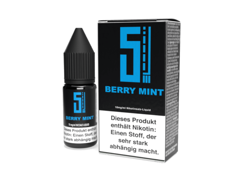 5EL - Berry Mint - Nikotinsalz Liquid - Dschinni GmbH