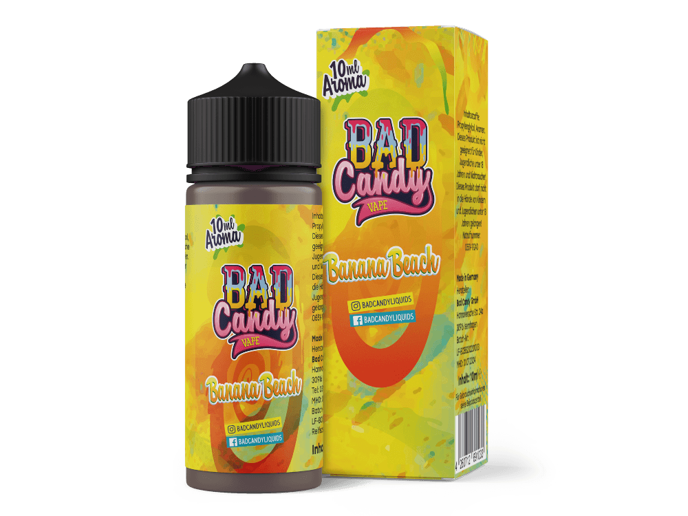 Bad Candy Liquids - Aroma Banana Beach 10ml - Dschinni GmbH