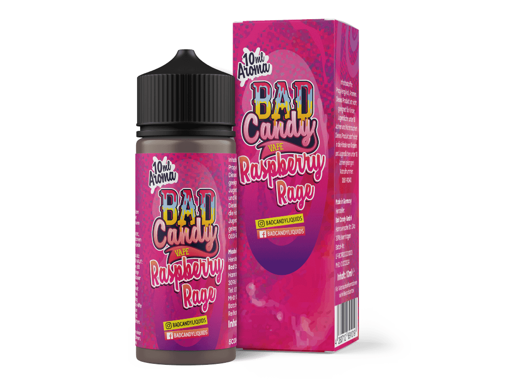 Bad Candy Liquids - Aroma Raspberry Rage 10ml - Dschinni GmbH