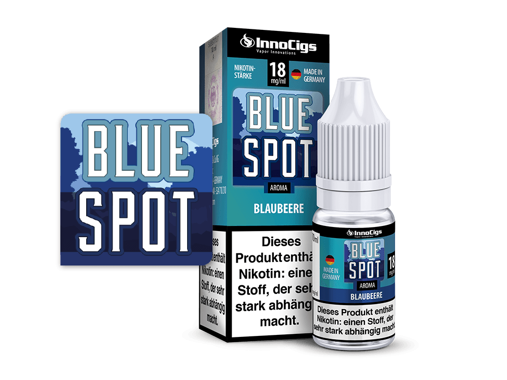 Blue Spot Blaubeeren Aroma - Liquid für E-Zigaretten - Dschinni GmbH