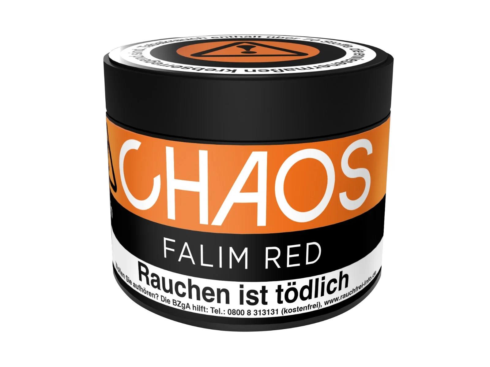 Chaos 65g Pfeifentabak - Falim Red - Beerenmix & Kaugummi - Dschinni GmbH