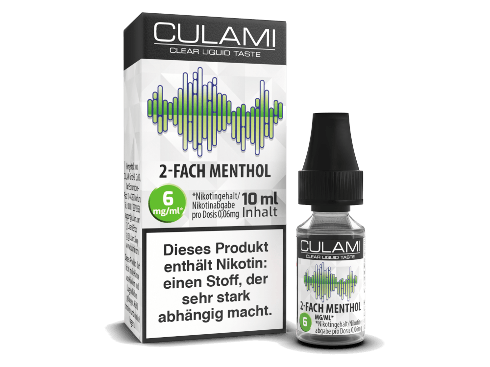 Culami - Liquids - 2-Fach Menthol - Dschinni GmbH