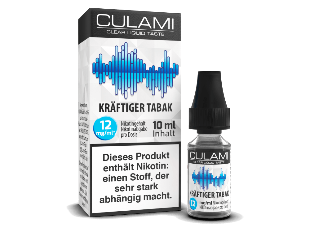 Culami - Liquids - Kräftiger Tabak - Dschinni GmbH