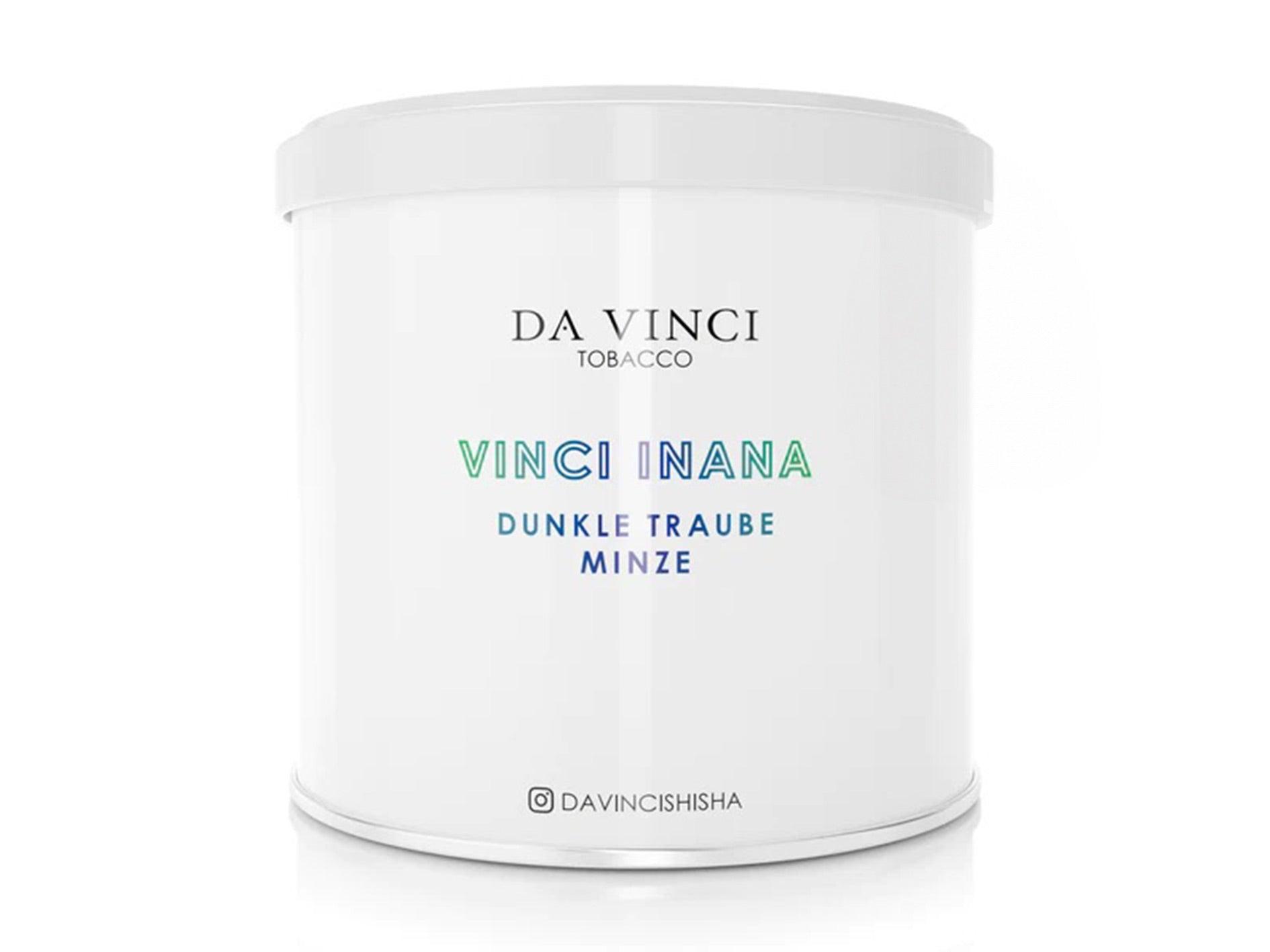 Da Vinci Pfeifen Tabak Vinci Inana Dunkle Traube und Minze in Weiß und Grün
