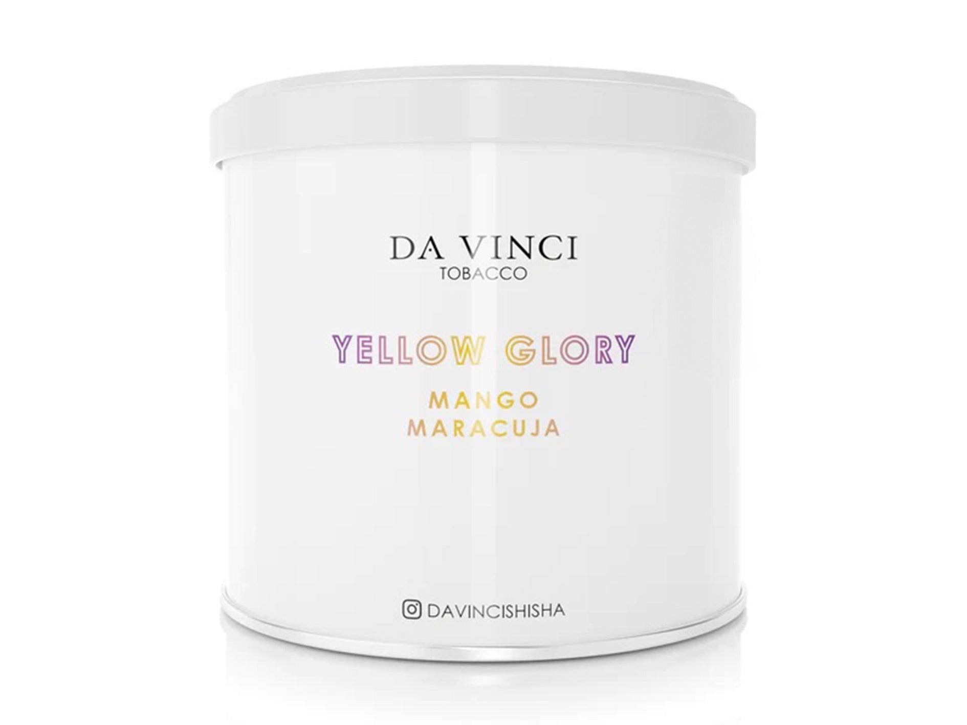 Da Vinci Pfeifentabak 70g Yellow Glory Mango und Maracuja in Gelb