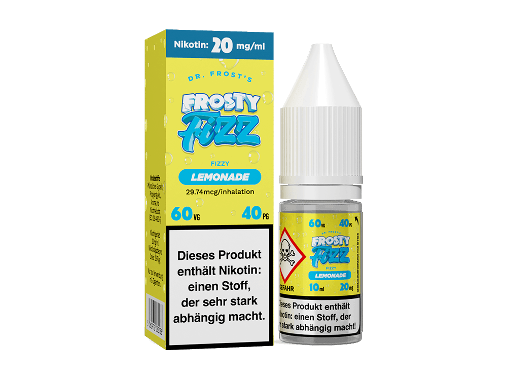 Dr. Frost - Frosty Fizz - Blue Slush - Nikotinsalz Liquid 20mg/ml - Lemonade - Dschinni GmbH