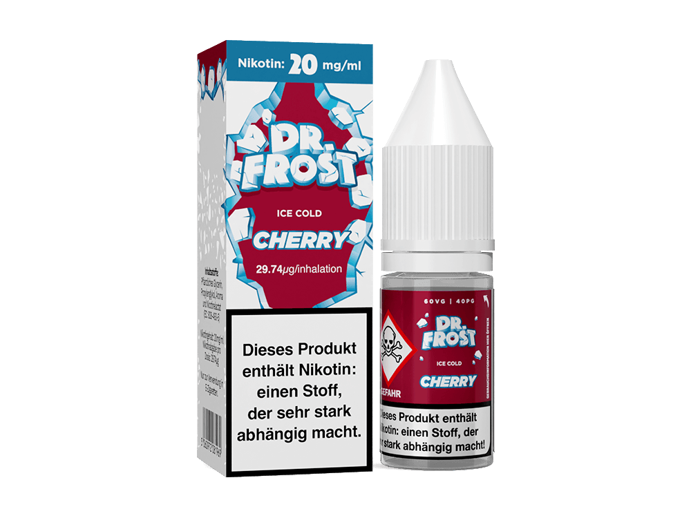 Dr. Frost - Ice Cold - Nikotinsalz Liquid - Cherry - Dschinni GmbH