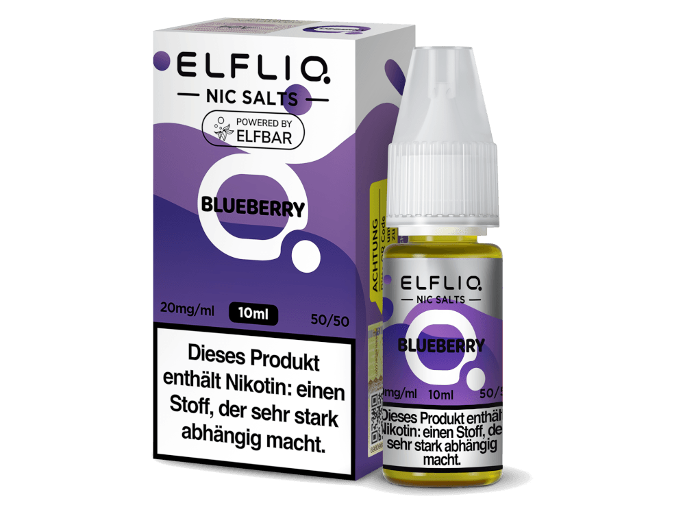 ELFLIQ - Blueberry - Nikotinsalz Liquid - Dschinni GmbH