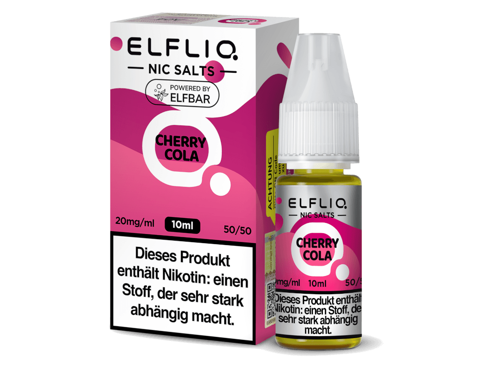 ELFLIQ - Cherry Cola - Nikotinsalz Liquid - Dschinni GmbH
