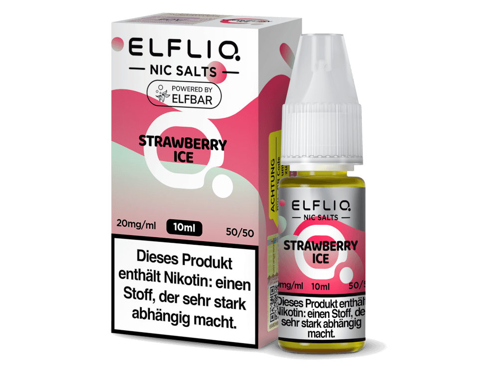 ELFLIQ - Strawberry Ice - Nikotinsalz Liquid - Dschinni GmbH