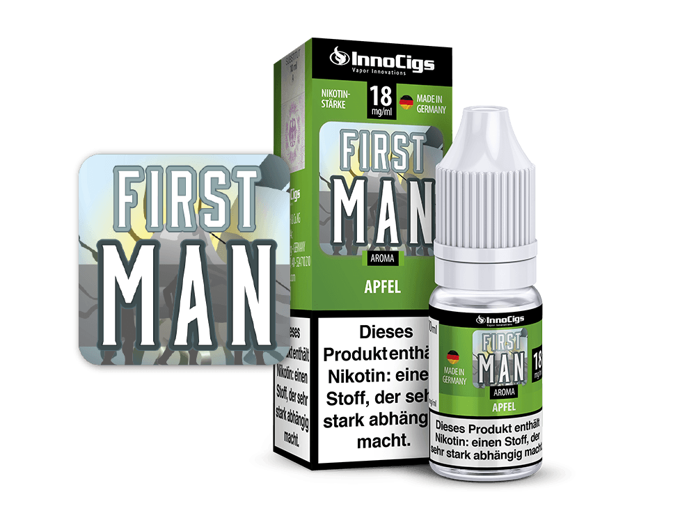 First Man Apfel Aroma - Liquid für E-Zigaretten - Dschinni GmbH