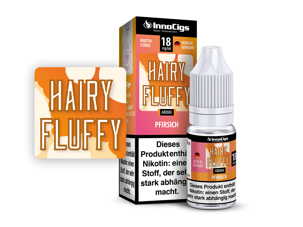 Hairy Fluffy Pfirsich Aroma - Liquid für E-Zigaretten - Dschinni GmbH
