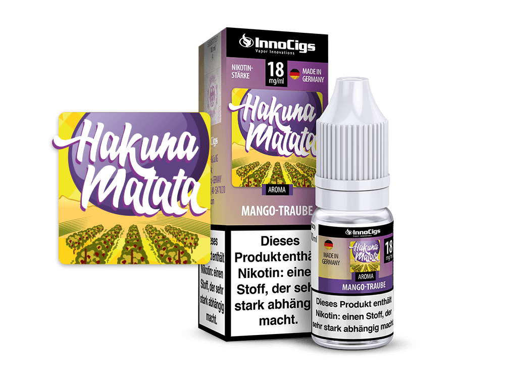 Hakuna Matata Traube Aroma - Liquid für E-Zigaretten - Dschinni GmbH