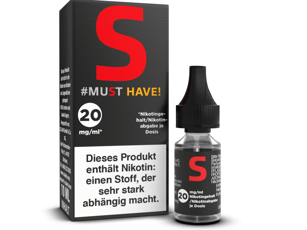 Must Have - Nikotinsalz Liquid - S - Dschinni GmbH