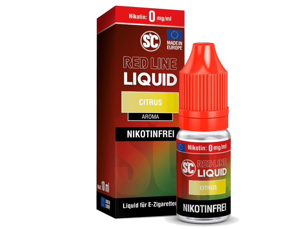 SC - Red Line - Citrus - Nikotinsalz Liquid - Dschinni GmbH