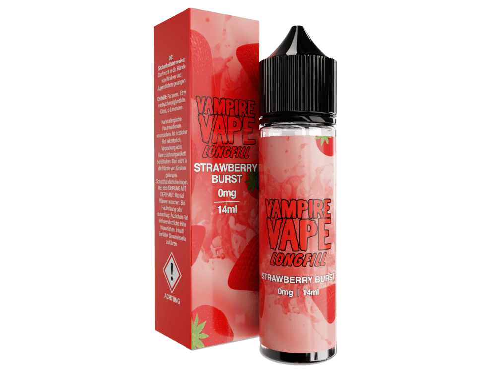 Vampire Vape - Aroma 14 ml - Strawberry Burst - Dschinni GmbH