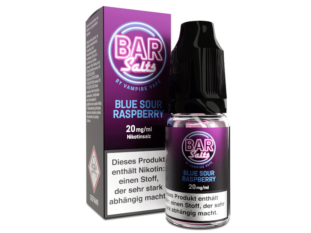 Vampire Vape - Bar Salts - Blue Sour Raspberry - Nikotinsalz Liquid - Dschinni GmbH
