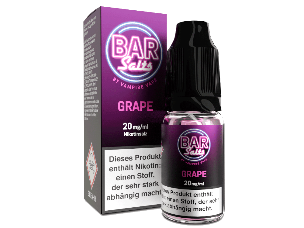 Vampire Vape - Bar Salts - Grape - Nikotinsalz Liquid - Dschinni GmbH