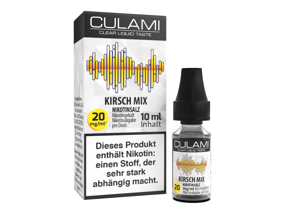 Culami - Nikotinsalz Liquid - Kirsch Mix - Dschinni GmbH