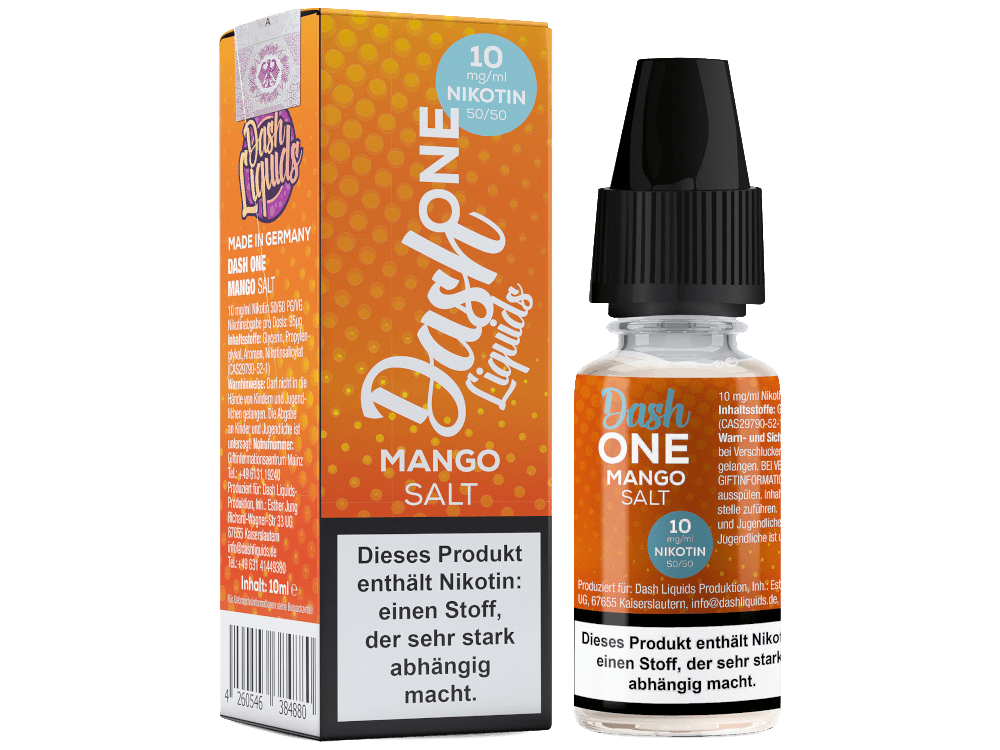 Dash Liquids - One - Mango - Nikotinsalz Liquid - Dschinni GmbH
