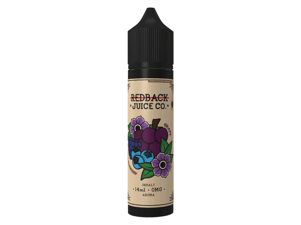 Redback Juice Co. - Aroma Grape Black & Blueberry 14 ml - Dschinni GmbH