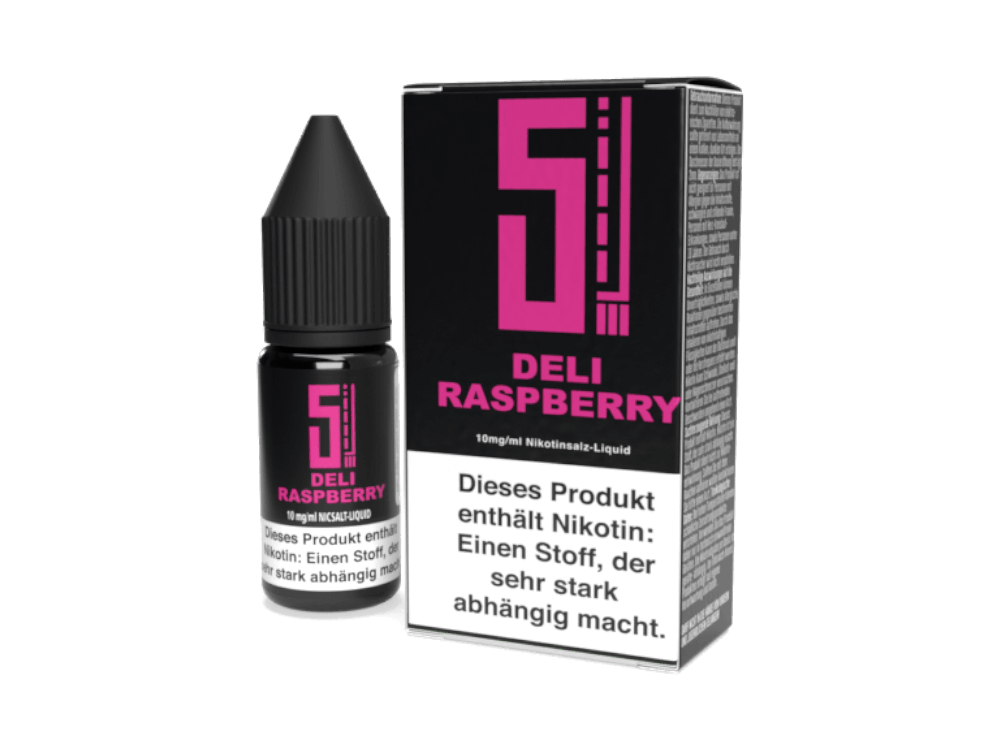 5EL - Deli Raspberry - Nikotinsalz Liquid - Dschinni GmbH