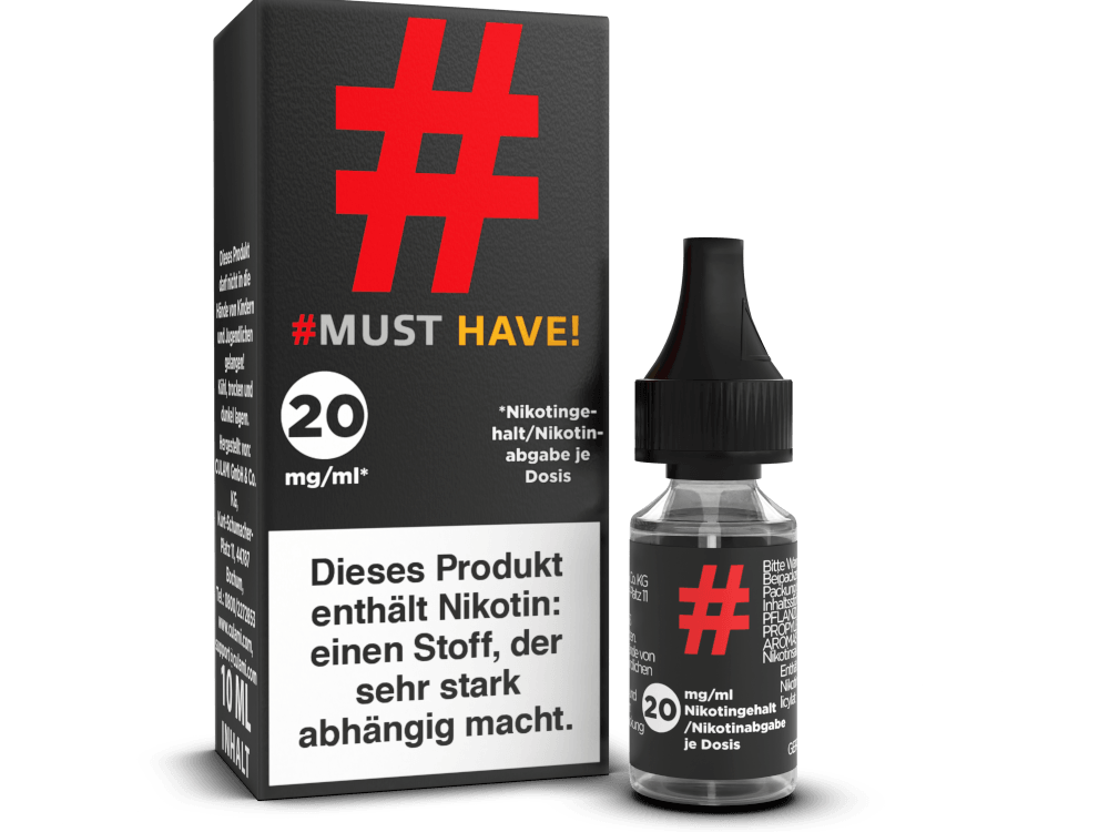 Must Have - Nikotinsalz Liquid - # - Dschinni GmbH