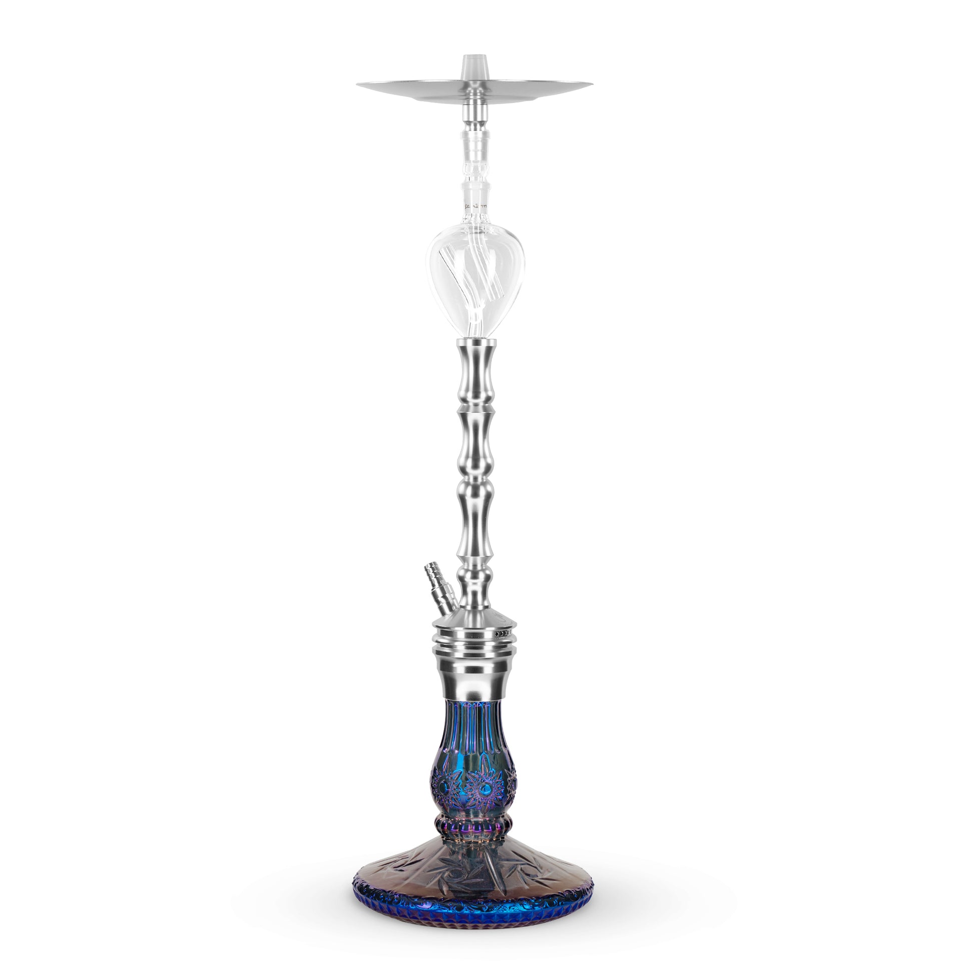 Dschinni Roxx Shisha Komplett Set mit Molassefänger | Purple Rain 
