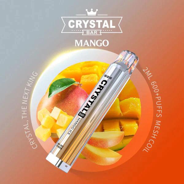 AUPO Crystal Bar 600 Einweg Vape - Mango E-Shisha E-Zigarette - Dschinni GmbH