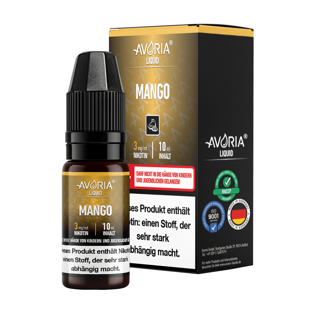 Avoria - Apfel E-Zigaretten Liquid - Mango - Dschinni GmbH