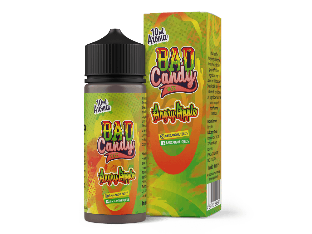 Bad Candy Liquids - Aroma Angry Apple 10ml - Dschinni GmbH