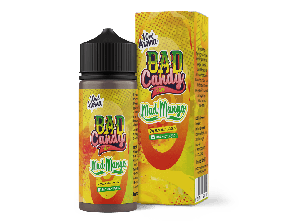 Bad Candy Liquids - Aroma Mad Mango 10ml - Dschinni GmbH