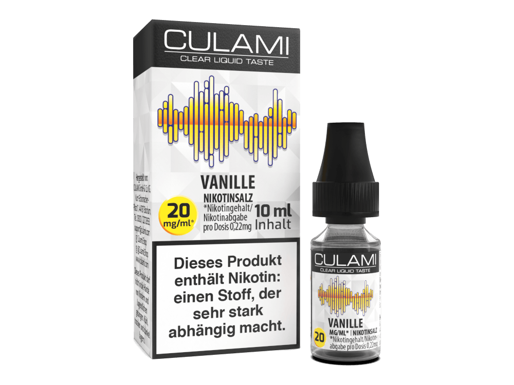 Culami - Nikotinsalz Liquid - Vanille - Dschinni GmbH