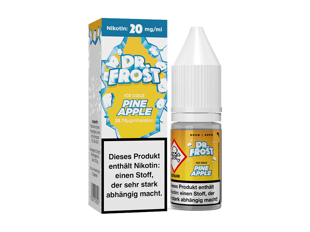 Dr. Frost - Ice Cold - Nikotinsalz Liquid - Pineapple - Dschinni GmbH