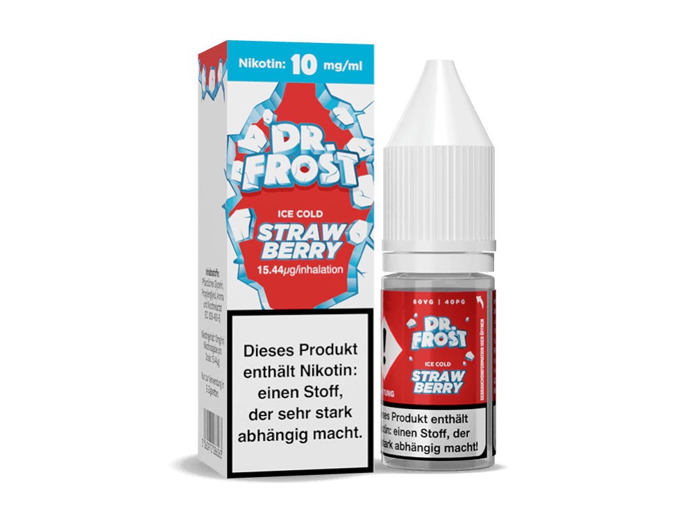 Dr. Frost - Ice Cold - Nikotinsalz Liquid - Strawberry - Dschinni GmbH