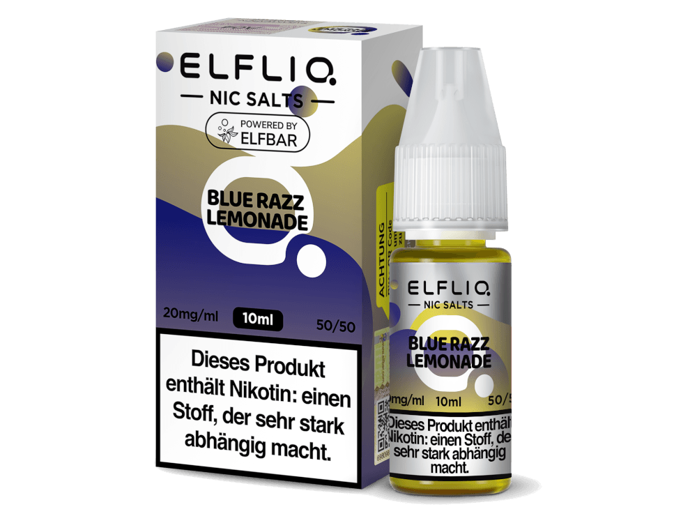 ELFLIQ - Blue Razz Lemonade - Nikotinsalz Liquid - Dschinni GmbH