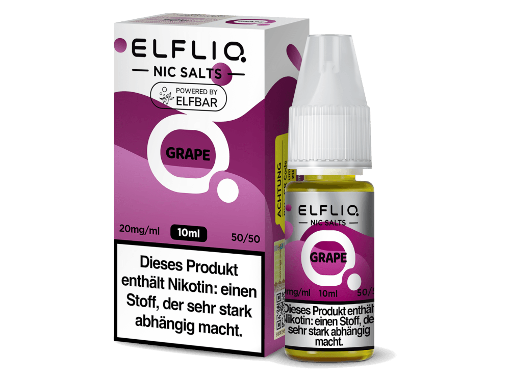 ELFLIQ - Grape - Nikotinsalz Liquid - Dschinni GmbH