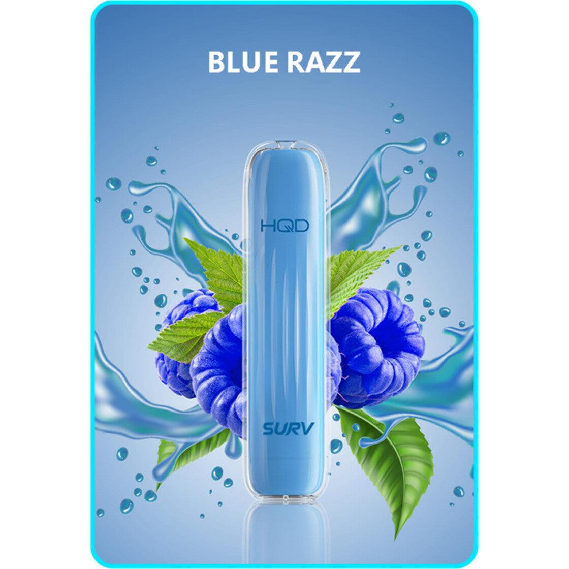 HQD Surv Vape - 600 Blue Razz (Blurry Berry) - Dschinni GmbH