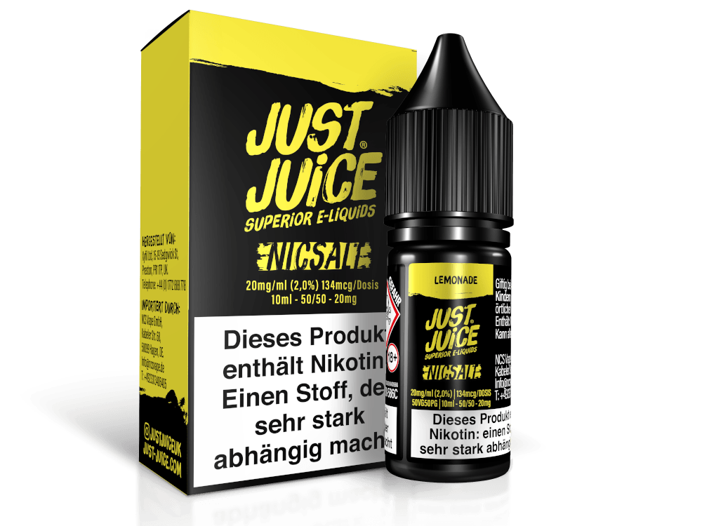 Just Juice - Lemonade - Nikotinsalz Liquid - Dschinni GmbH