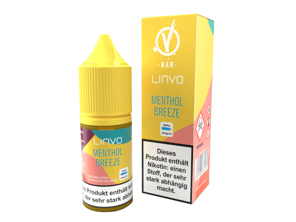 Linvo - Menthol Breeze - Nikotinsalz Liquid 20 mg/ml - Dschinni GmbH