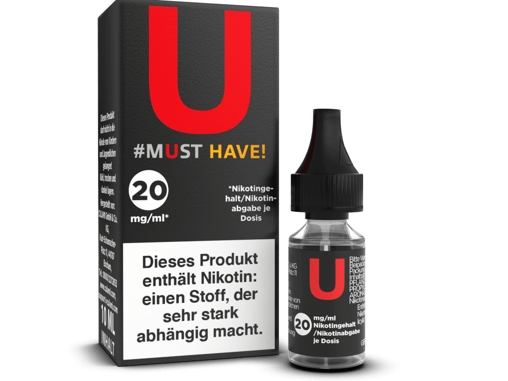 Must Have - Nikotinsalz Liquid - U - Dschinni GmbH