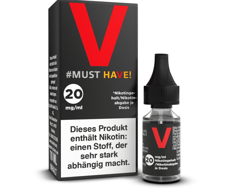 Must Have - Nikotinsalz Liquid - V - Dschinni GmbH