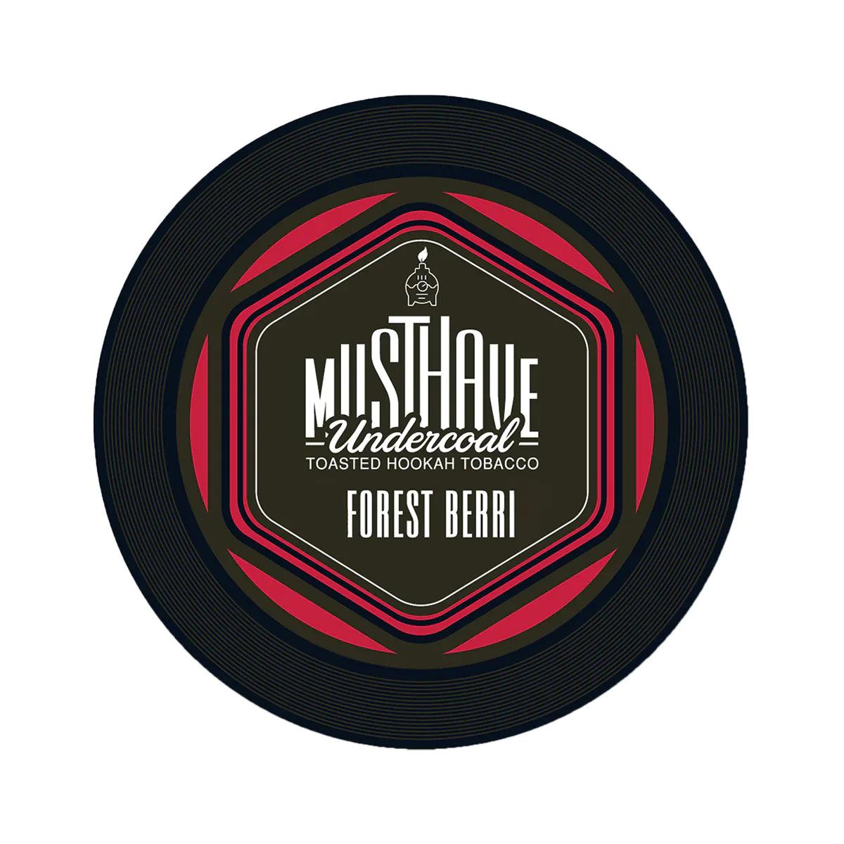 Musthave Forest Berri Waldbeere Himbeere Tabak Shishatabak 25 Gramm