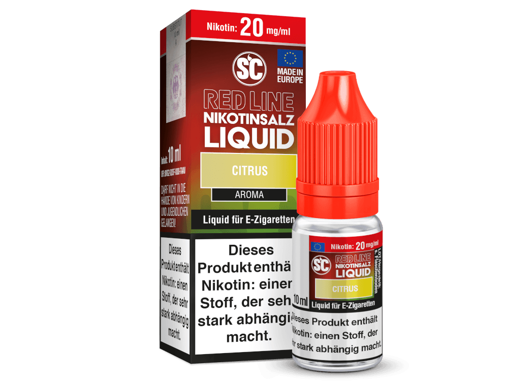 SC - Red Line - Citrus - Nikotinsalz Liquid - Dschinni GmbH