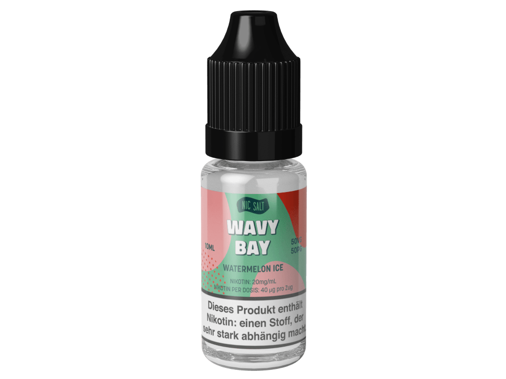 Wavy Bay - Nikotinsalz Liquid - Watermelon Ice - Dschinni GmbH