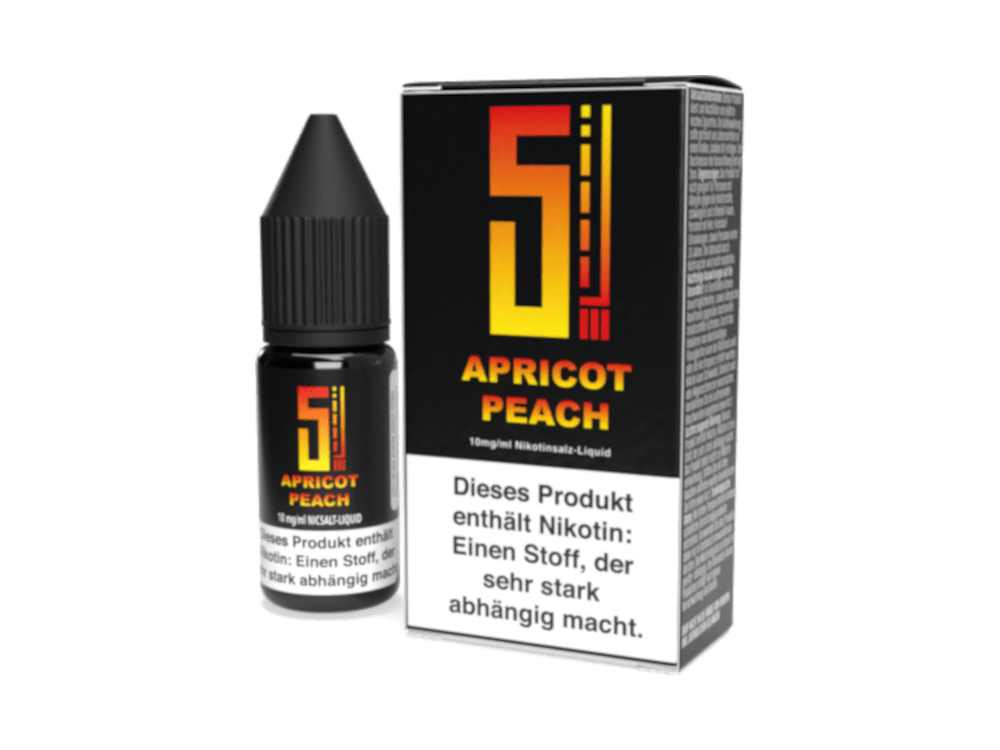5EL - Apricot Peach - Nikotinsalz Liquid - Dschinni GmbH