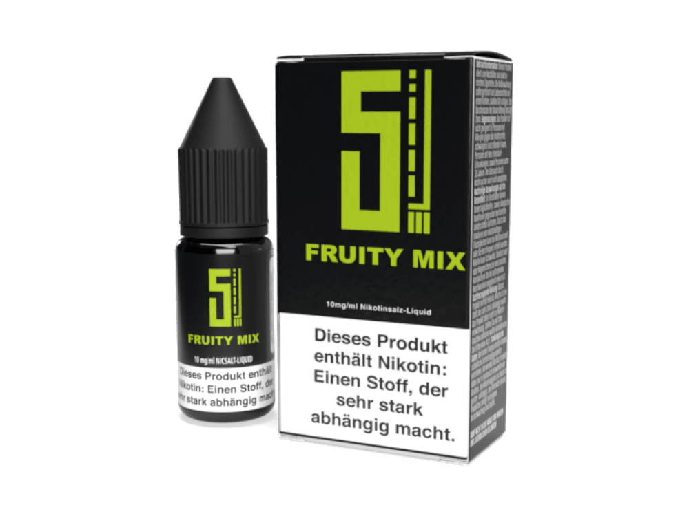 5EL - Fruity Mix - Nikotinsalz Liquid - Dschinni GmbH